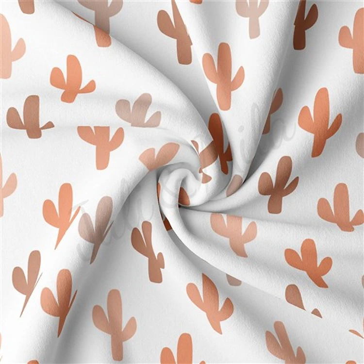 Double Brushed Polyester Fabric Jersey Stretchy Soft Polyester Stretch Fabric