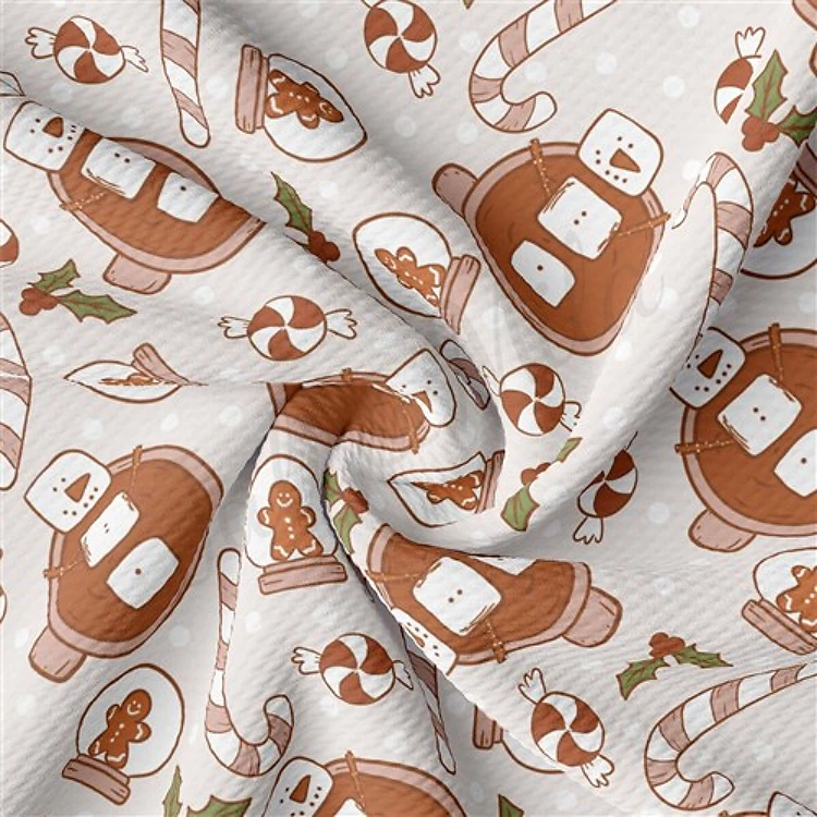 Christmas Printed Liverpool Fabric AA2120 & Get a Free $89.99 Embroidery Bundle