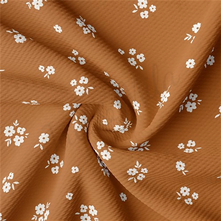 Floral Printed Liverpool Fabric AA2161 & Get a Free $89.99 Embroidery Bundle