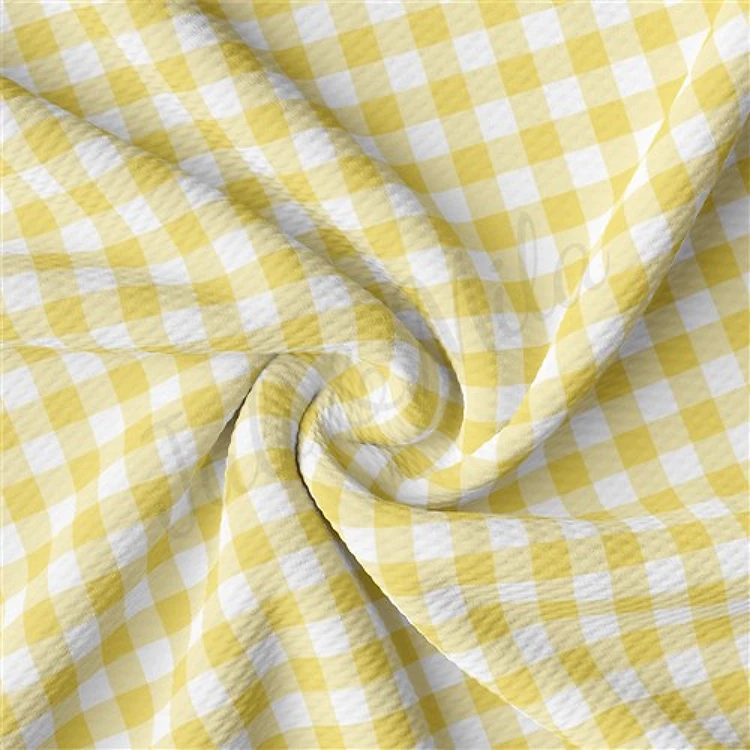 Easter AA2391 Liverpool Bullet Textured Stretch Solid Strip Thick Knit Jersey Fabric