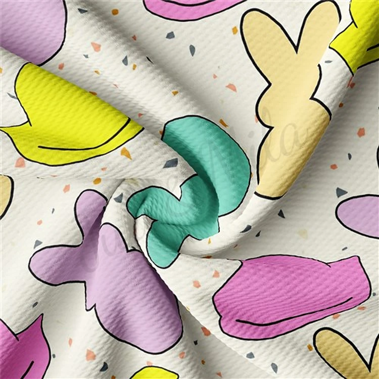 Easter Printed Liverpool Fabric AA1403 & Get a Free $89.99 Embroidery Bundle