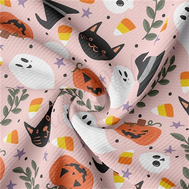 Fall Pumpkin Printed Fabric AA1748 & Get a Free $89.99 Embroidery Bundle