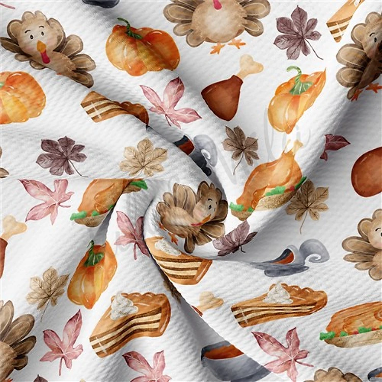 Thanksgiving Turkey Autumn Fall Pumpkin AA417 & Get a Free $89.99 Embroidery Bundle