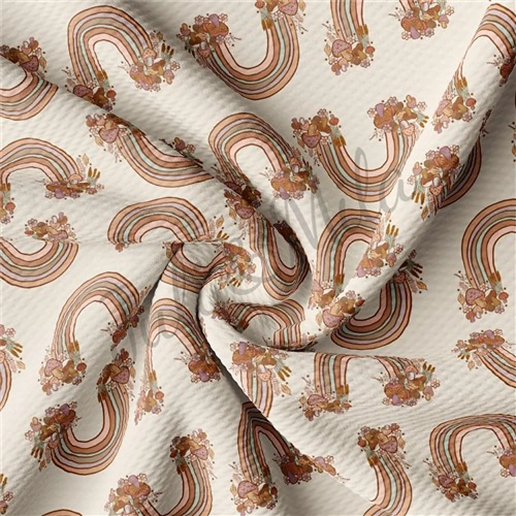 Printed Liverpool Bullet Textured Stretch Solid Strip Thick Knit Jersey Fabric