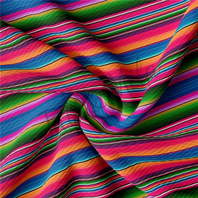 Serape Printed Liverpool Way Stretch (Paintsmear5old) & Get a Free $89.99 Embroidery Bundle