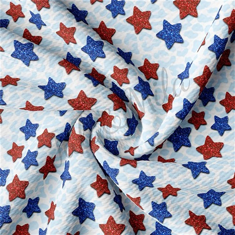 Patriotic 4th of July Liverpool Fabric PT65 TBP102 & Get a Free $89.99 Embroidery Bundle