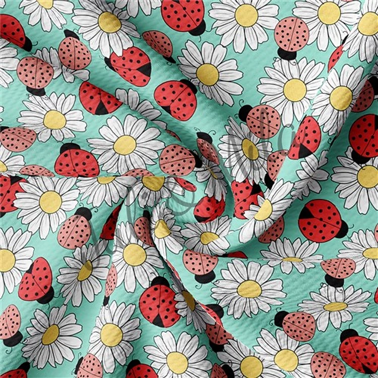 Floral Printed Liverpool 4 Way Fabric AA272 & Get a Free $89.99 Embroidery Bundle