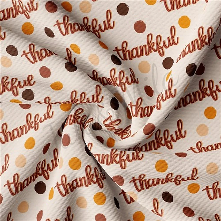 Thanksgiving Fall Liverpool Bullet Textured Stretch Solid Strip Thick Knit Jersey Fabric