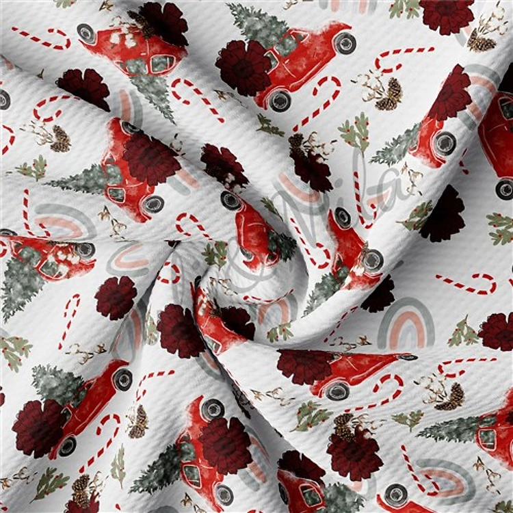 Printed Liverpool 4 Way Fabric christmasseries13 & Get a Free $89.99 Embroidery Bundle