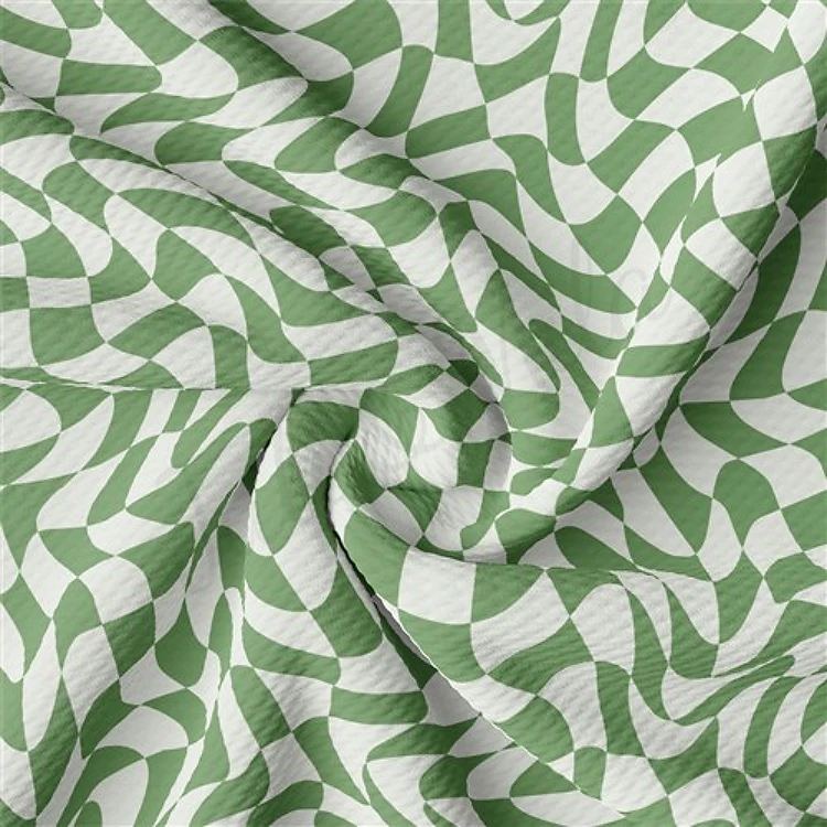 Printed Liverpool Fabric AA2529 Check & Get a Free $89.99 Embroidery Bundle