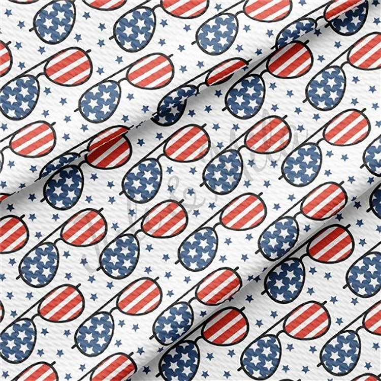 4th of July Patriotic USA Liverpool Flag American Stripes TBP102 PT85 & Get a Free $89.99 Embroidery Bundle