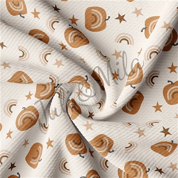 Fall Autumn Halloween Pumpkin Printed Rainbow15 & Get a Free $89.99 Embroidery Bundle
