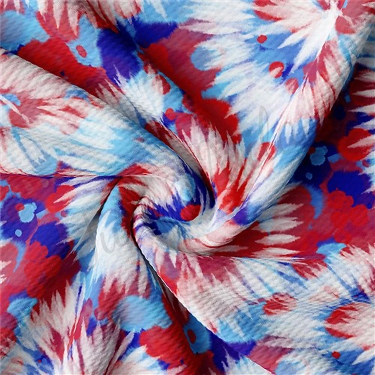 Patriotic 4th of July Printed Liverpool AA1612 & Get a Free $89.99 Embroidery Bundle