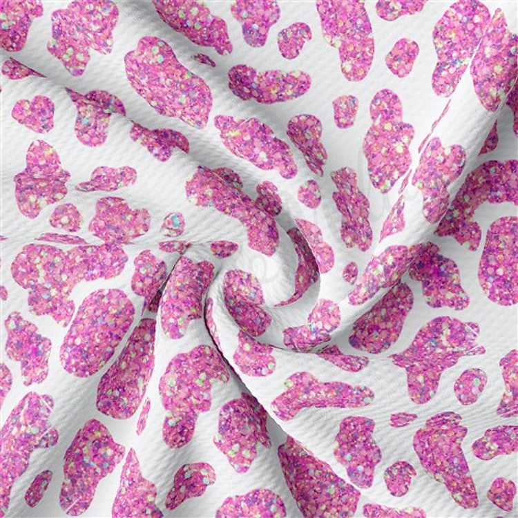 Printed Liverpool Fabric AA2498 Cow & Get a Free $89.99 Embroidery Bundle