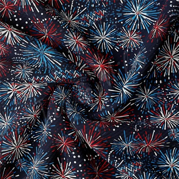 4th of July Embroidery Printed Liverpool AA1793 & Get a Free $89.99 Embroidery Bundle