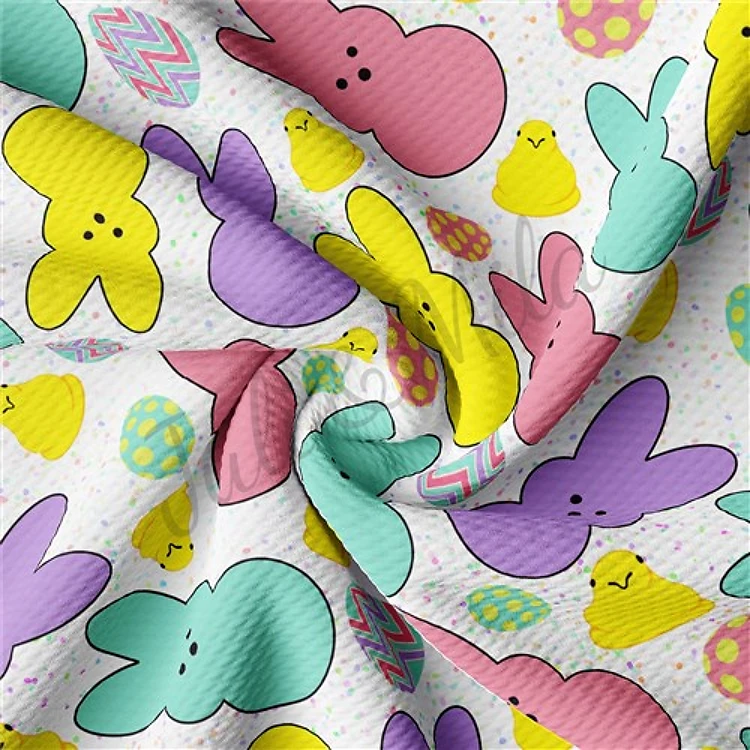 Easter Easter60 Liverpool Bullet Textured Stretch Solid Strip Thick Knit Jersey Fabric