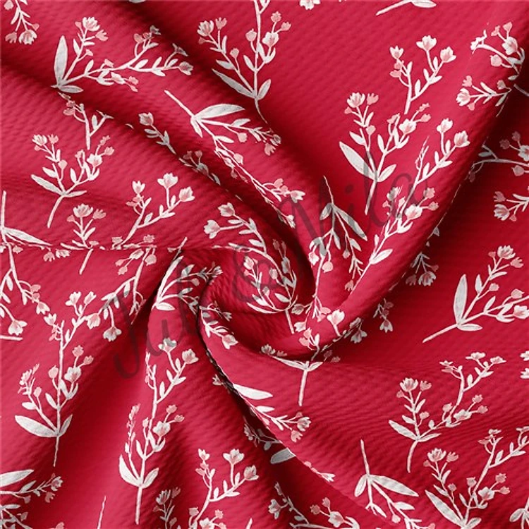 Printed Liverpool Fabric Floral59 & Get a Free $89.99 Embroidery Bundle