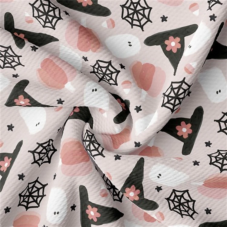 Autumn Fall Halloween Printed Liverpool Fabric AA1828 & Get a Free $89.99 Embroidery Bundle