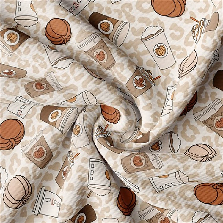 Fall Autumn Halloween Printed Liverpool Fabric AA900 & Get a Free $89.99 Embroidery Bundle
