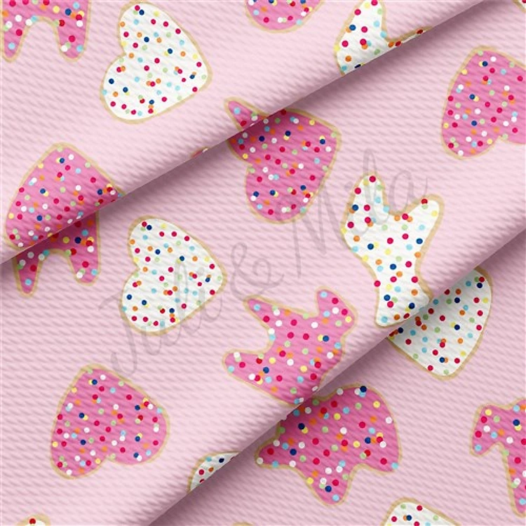 Sprinkle Cookies Liverpool Bullet Textured Stretch Solid Strip Thick Knit Jersey Fabric