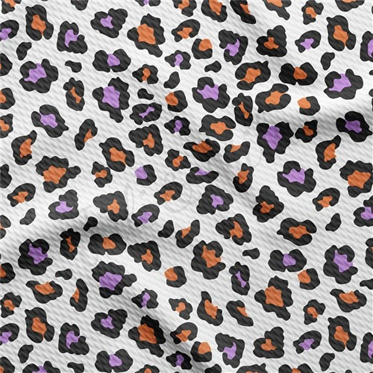Fall AutumnPrinted Liverpool Bullet Textured Stretch Solid Strip Thick Knit Jersey Fabric