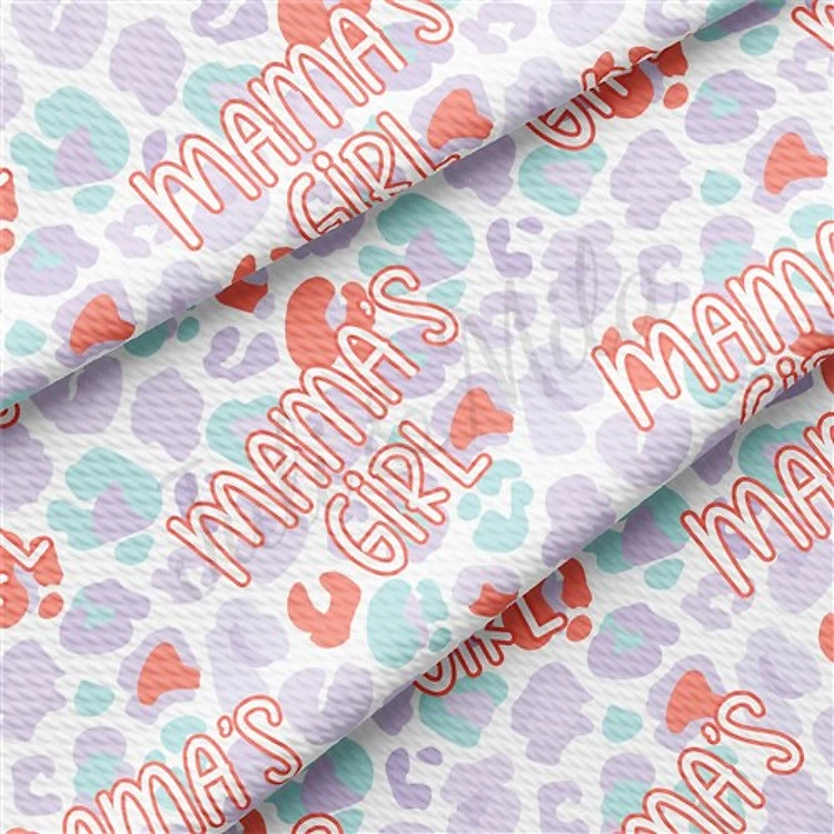 Mama's Girl Printed Liverpool 4 Way Fabric AA1513 & Get a Free $89.99 Embroidery Bundle