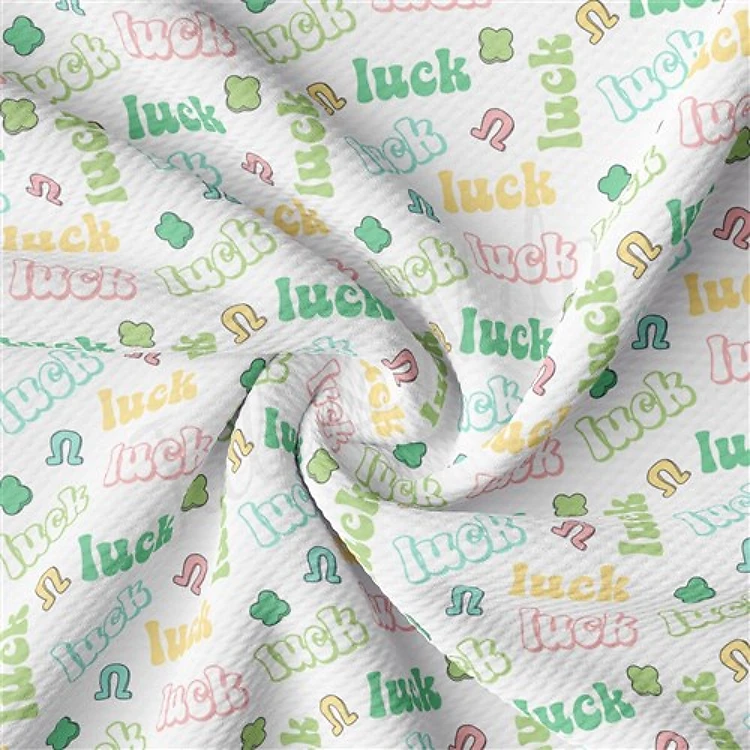 St. Patrick's Day Liverpool Bullet Textured Stretch Solid Strip Thick Knit Jersey Fabric