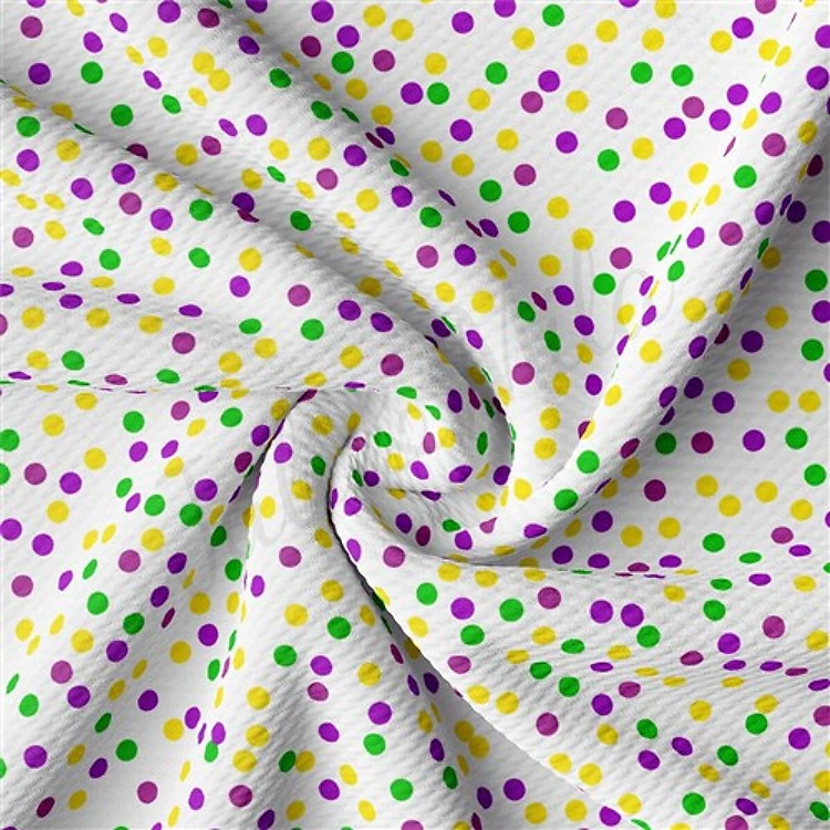 Mardi Gras AA2348 Liverpool Bullet Textured Stretch Solid Strip Thick Knit Jersey Fabric