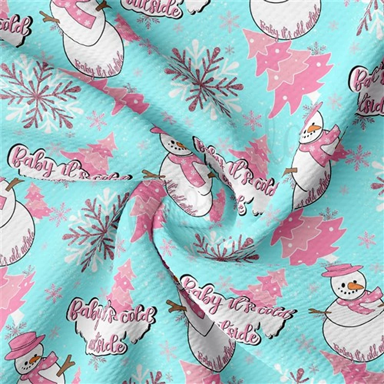 Christmas Printed Liverpool Fabric AA2121 & Get a Free $89.99 Embroidery Bundle
