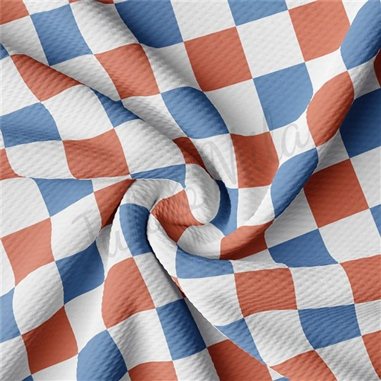 4th of July Patriotic Printed 4 Way Fabric AA1141 & Get a Free $89.99 Embroidery Bundle