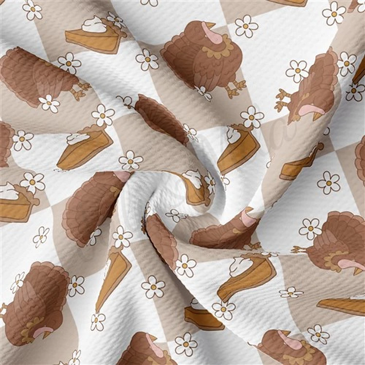 Thanksgiving Liverpool Bullet Textured Stretch Solid Strip Thick Knit Jersey Fabric
