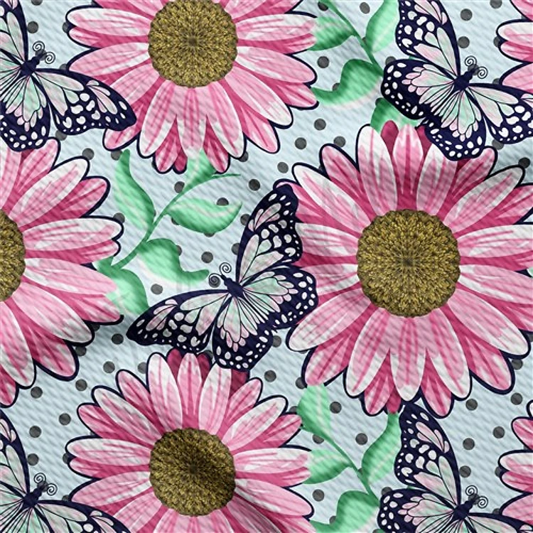 Floral Printed Liverpool AA1567 & Get a Free $89.99 Embroidery Bundle