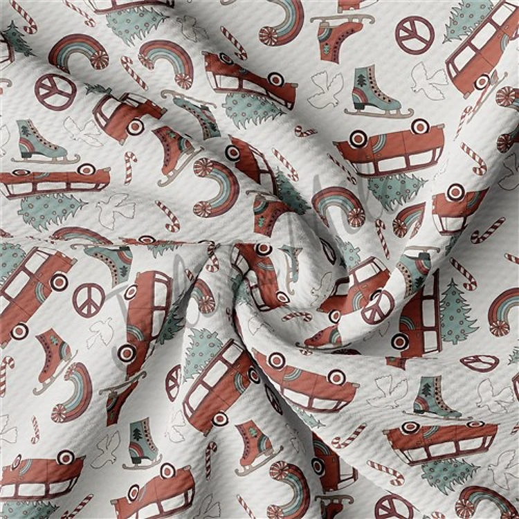 Liverpool Bullet Textured Stretch Solid Strip Thick Knit Jersey Fabric