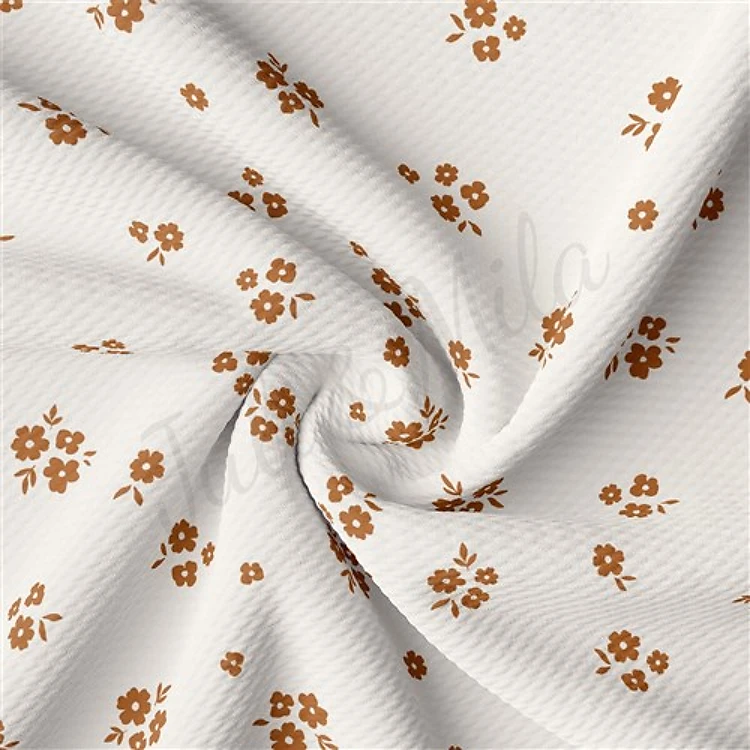 Floral Printed Liverpool Fabric AA2202 & Get a Free $89.99 Embroidery Bundle
