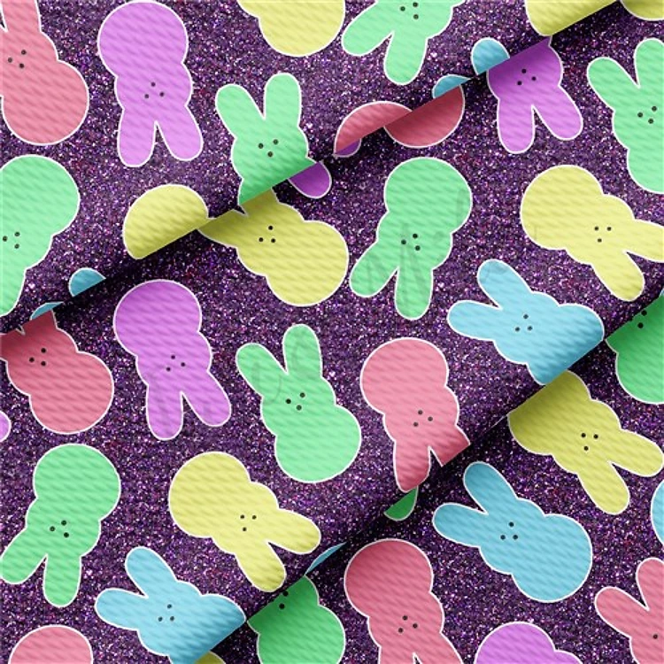 Easter East111 TBP101 Liverpool Bullet Textured Stretch Solid Strip Thick Knit Jersey Fabric