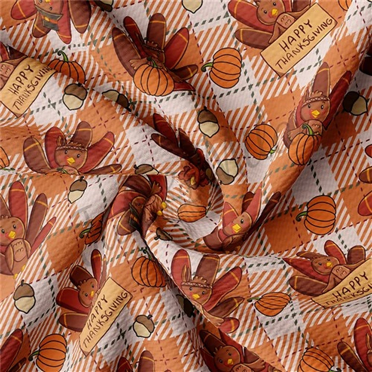 Thanksgiving Gobble Fall Autumn Printed thanksgiving & Get a Free $89.99 Embroidery Bundle