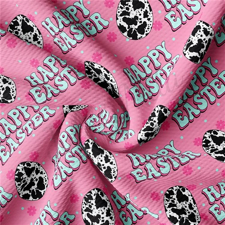 Easter Printed Liverpool Fabric AA1375 & Get a Free $89.99 Embroidery Bundle