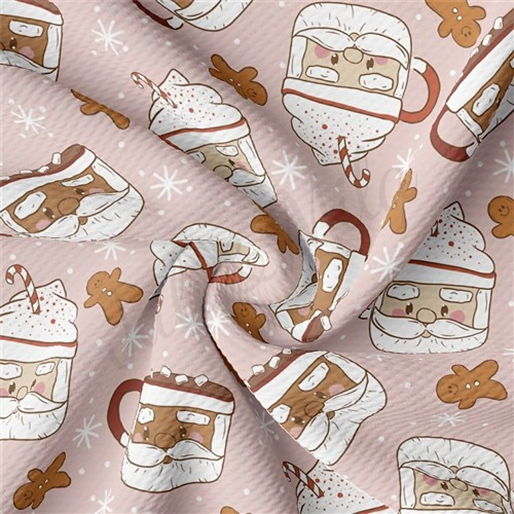 Christmas Printed Liverpool Fabric AA2147 & Get a Free $89.99 Embroidery Bundle