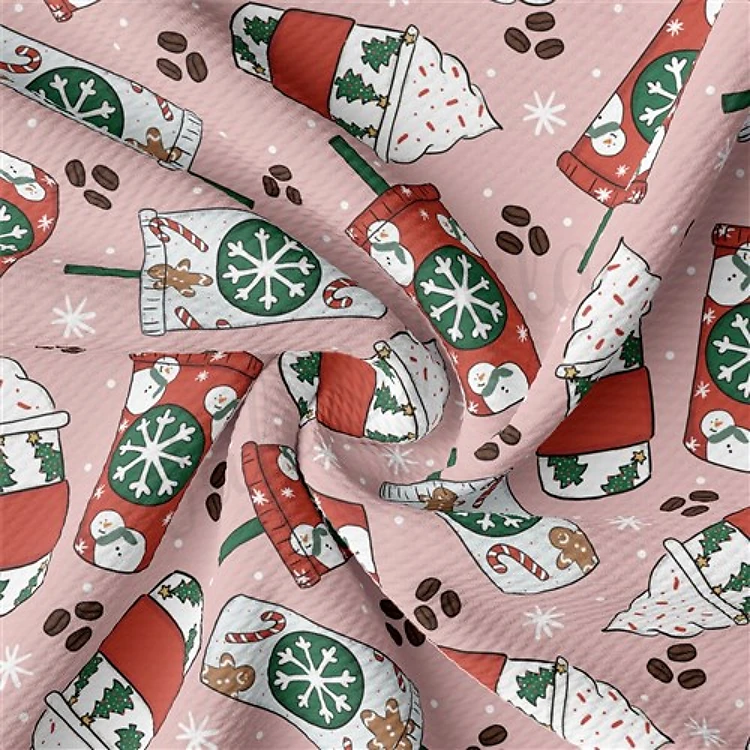 Christmas Printed Liverpool Fabric AA2093 & Get a Free $89.99 Embroidery Bundle