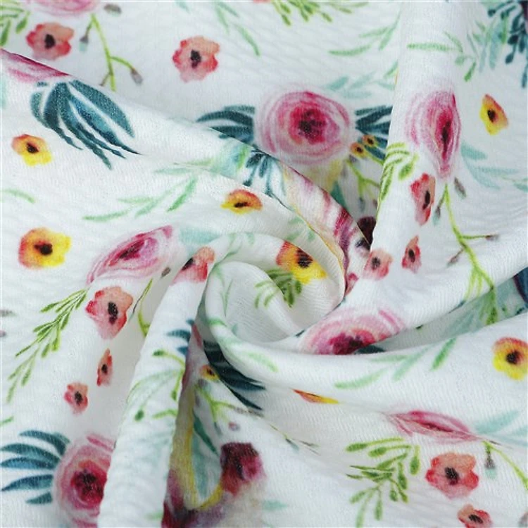 Printed Floral Unicorn Fabric Bow Floral (F10) & Get a Free $89.99 Embroidery Bundle