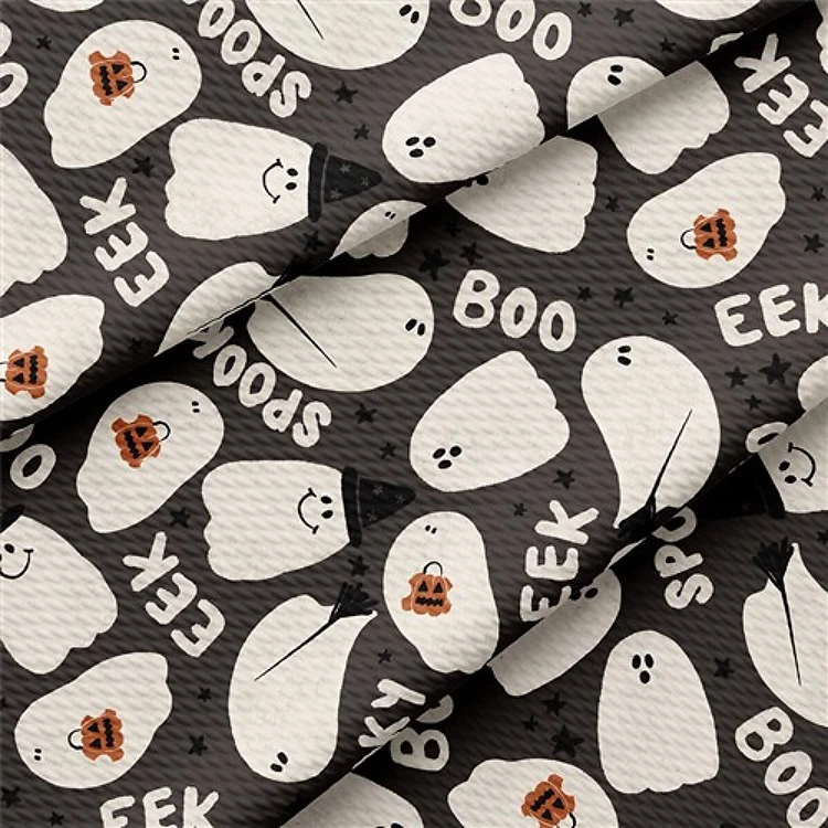 Autumn Fall Halloween Printed Liverpool Fabric AA1843 & Get a Free $89.99 Embroidery Bundle