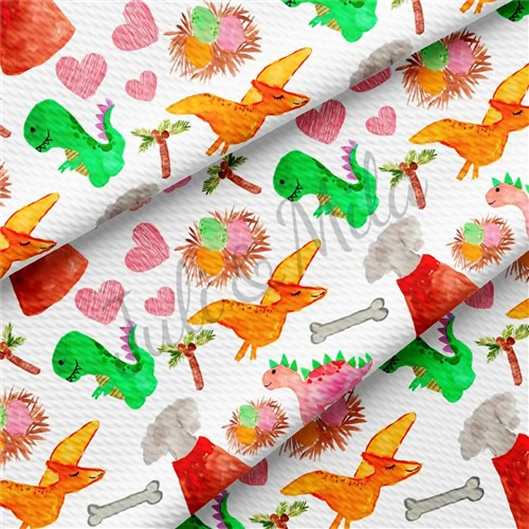 Printed Liverpool Fabric Lovedino & Get a Free $89.99 Embroidery Bundle