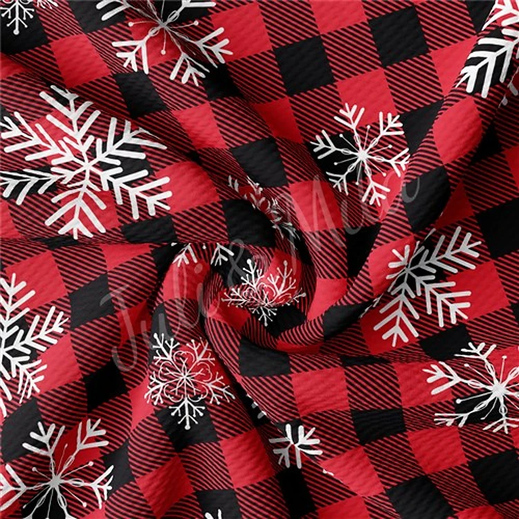Christmas Liverpool Bullet Textured Stretch Solid Strip Thick Knit Jersey Fabric