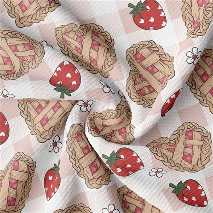 Valentine's Day Printed Liverpool Fabric AA2154 & Get a Free $89.99 Embroidery Bundle