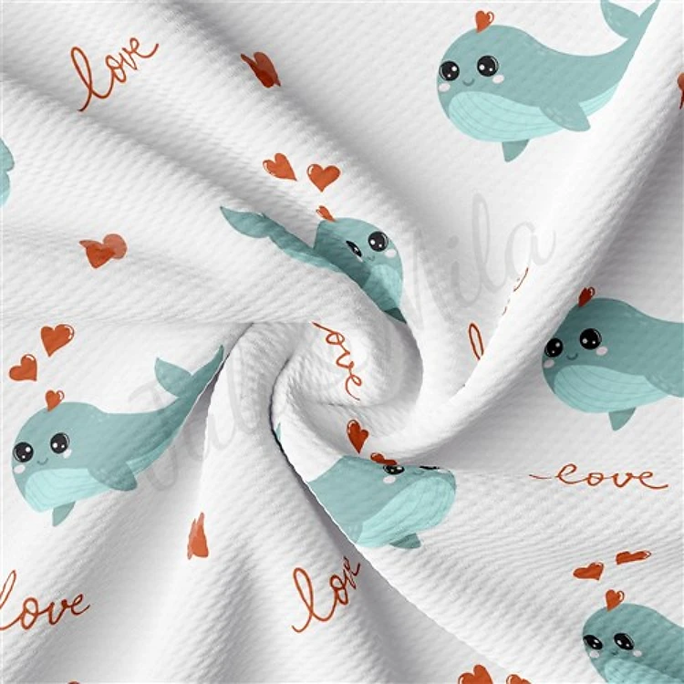 Valentine's Day Liverpool Bullet Textured Stretch Solid Strip Thick Knit Jersey Fabric