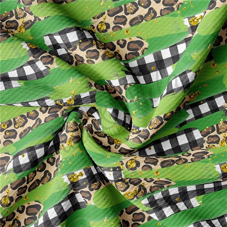 St. Patrick's Day Liverpool Fabric Paintsmear57 & Get a Free $89.99 Embroidery Bundle