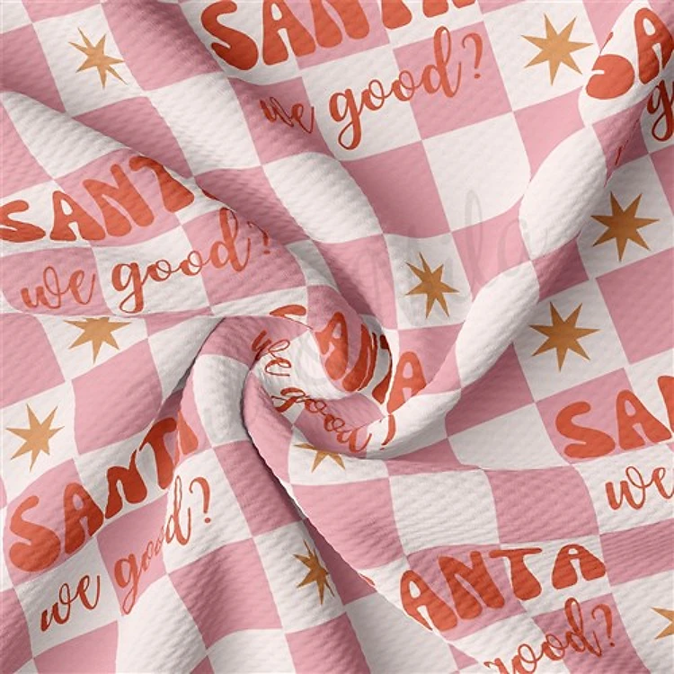 Christmas Printed Liverpool Fabric AA1804 & Get a Free $89.99 Embroidery Bundle