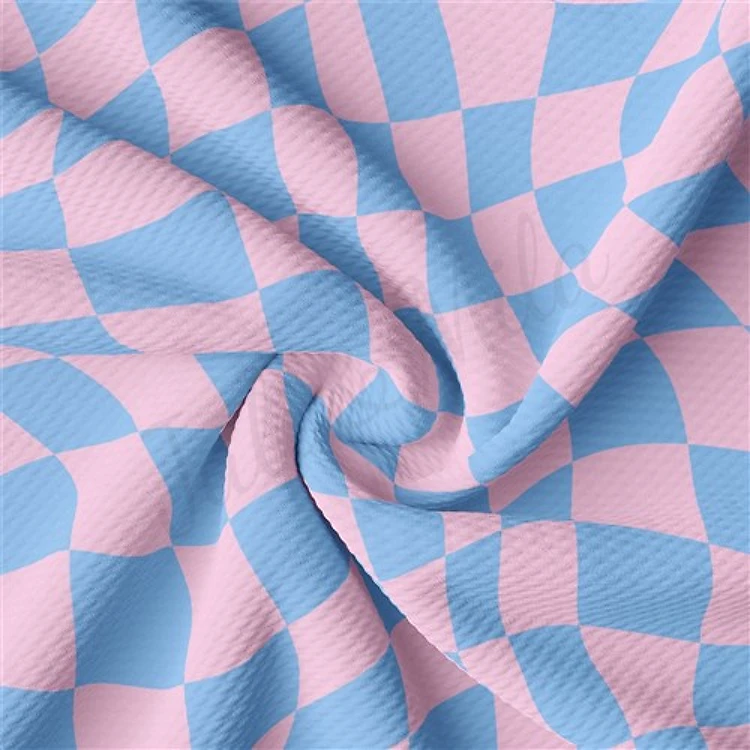 Printed Liverpool Fabric AA2527 Check & Get a Free $89.99 Embroidery Bundle