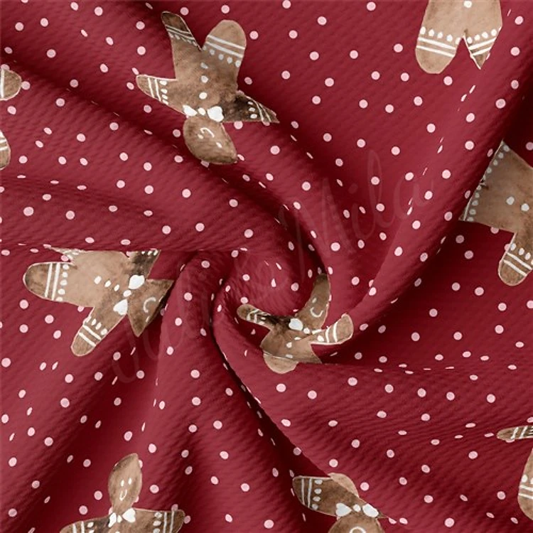 Christmas Printed Liverpool Fabric AA2201 & Get a Free $89.99 Embroidery Bundle