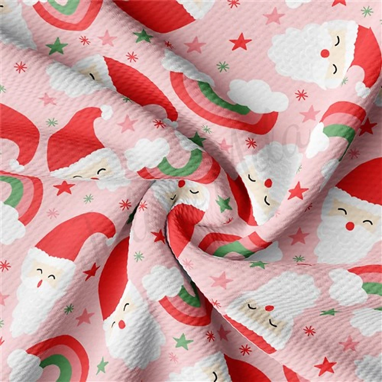 Printed Liverpool Bullet Textured Stretch Solid Strip Thick Knit Jersey Fabric
